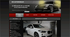 Desktop Screenshot of mg-auto.fr